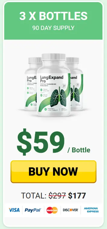 LungExpand Pro order 3 bottles